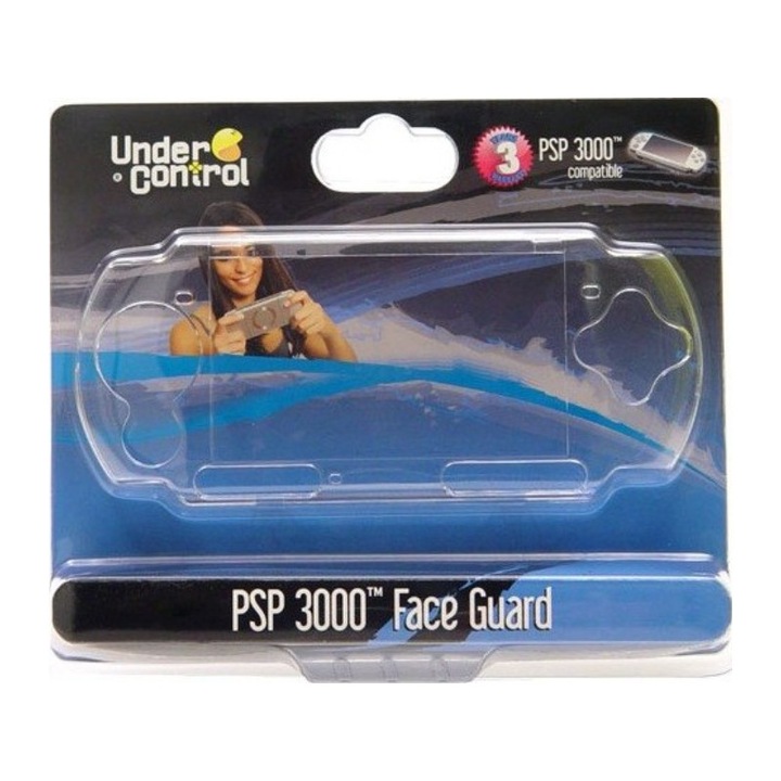 Capac de protectie Under Control, pentru PlayStation PSP 3000, transpaent