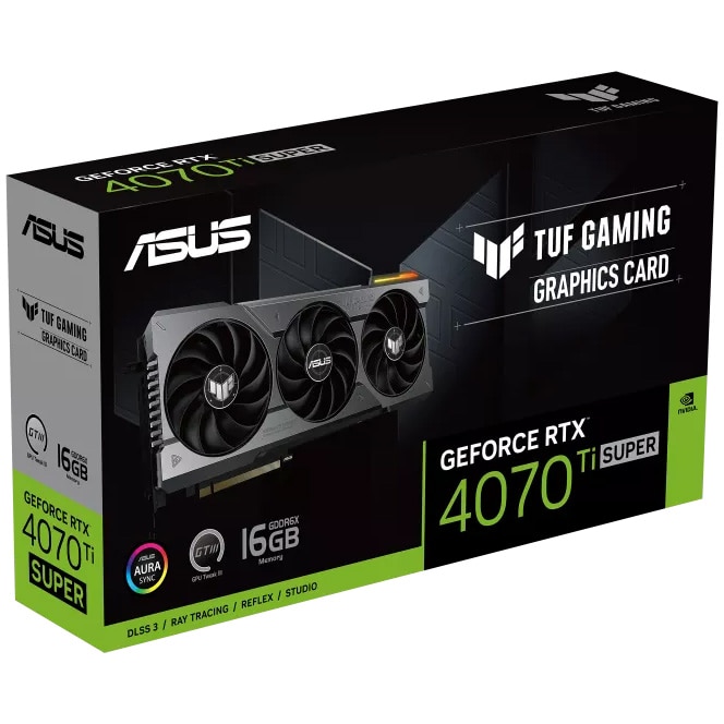 Placa video ASUS GeForce RTX™ 4070 Ti SUPER TUF Gaming, 16GB