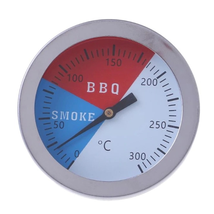 Термометър за барбекю, 0-300 градуса, Многоцветен