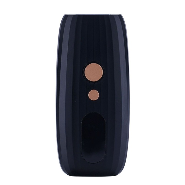 Epilator IPL, portabil, Epilare Definitiva cu laser IPL, 990000 Pulsatii, 5 Trepte de Intensitate, Senzor Piele, pentru orice parte a corpului, afisaj led, ochelari de protectie inclusi, negru