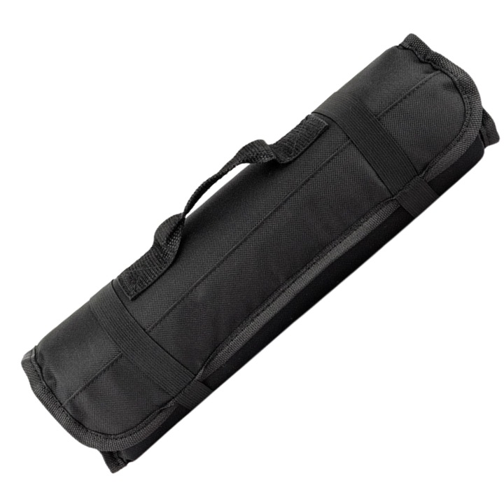 Husa Pentru Cutite Din Material Impermeabil, Ideala Pentru Transport si Depozitare Scule, 21 Compartimente, Culoare Neagra