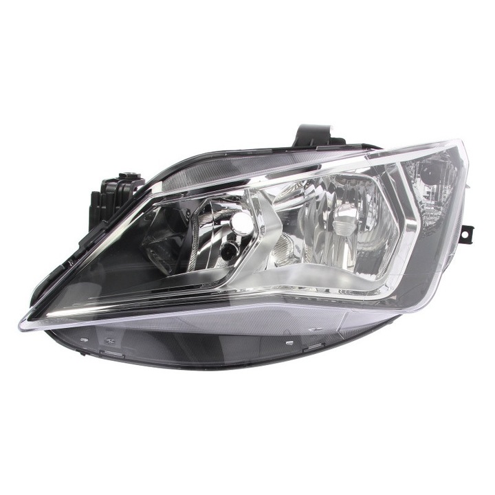 Ляв фар (H7, ел. реглаж, хром фон) SEAT IBIZA 2012-2017