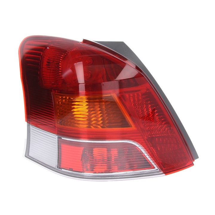 Stop tripla lampa spate stanga (Semnalizator portocaliu, culoare sticla: rosu) TOYOTA YARIS HATCHBACK 2005-2010