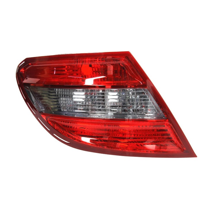 Stop tripla lampa spate stanga (Semnalizator fumuriu, culoare sticla: rosu) MERCEDES Clasa C LIMUZINA 2007-2011