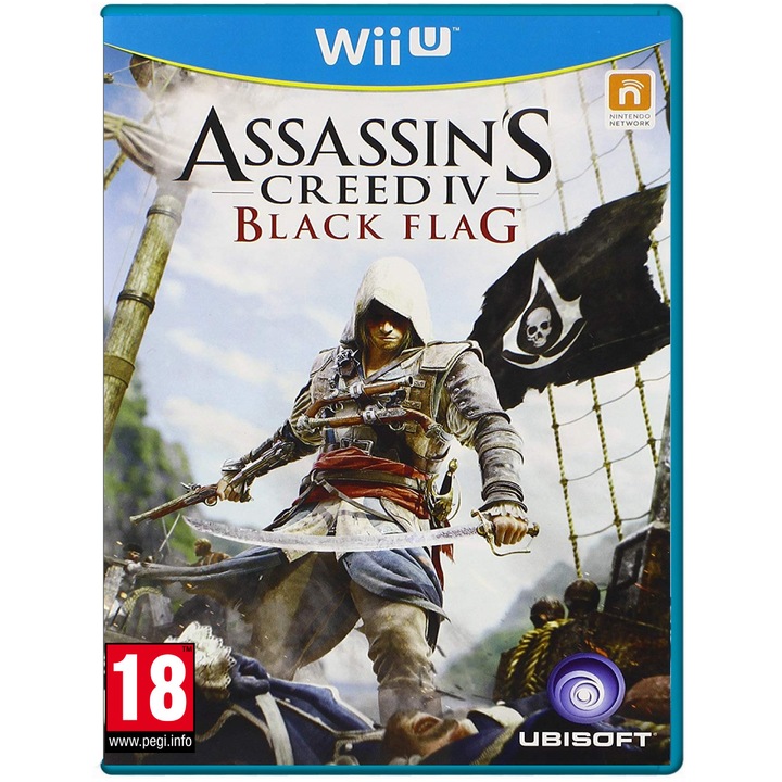 Joc Assassin's Creed 4 Black Flag D1 Edition Wii U