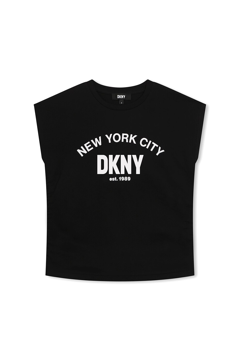 DKNY, Tricou cu imprimeu logo, Negru, 150 CM