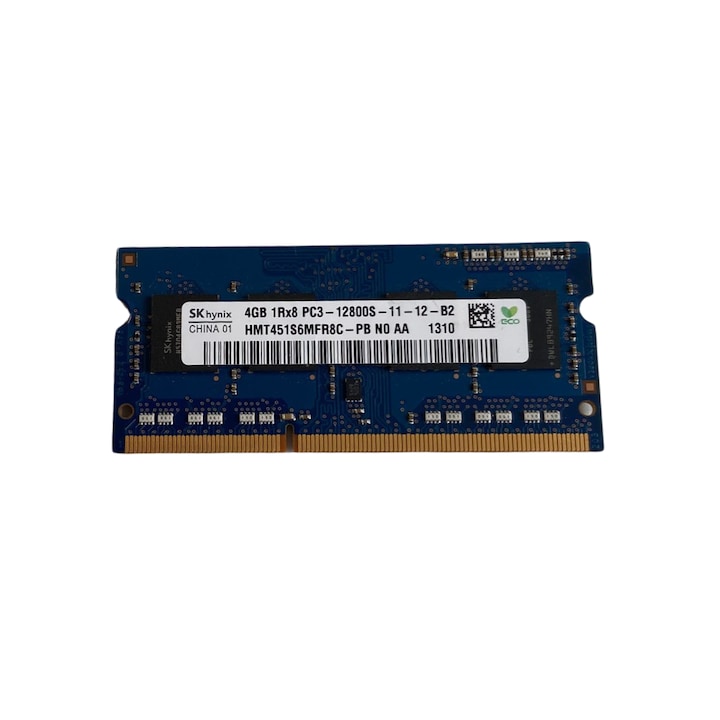 Memória RAM SK Hynix Sodimm, laptop, 4GB DDR3 PC3 1600 MHz (12800s)
