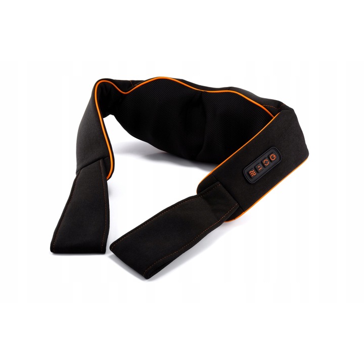 Масажиращ колан за врат, Medivon, Функция загряване, 4 глави, 19.81x31см, Кафяв