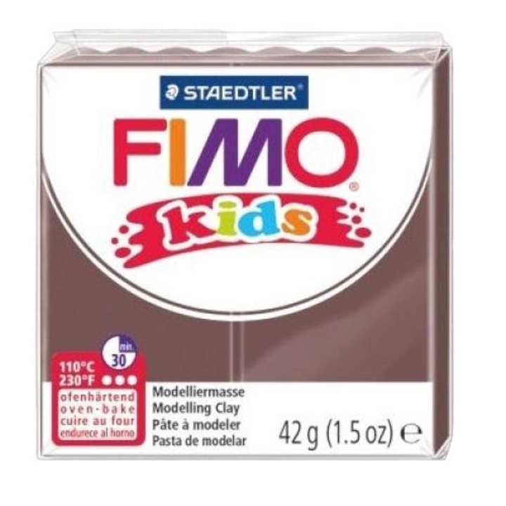 Паста за моделиране, FIMO, Fimo kids, 7+, Кафява, 42гр