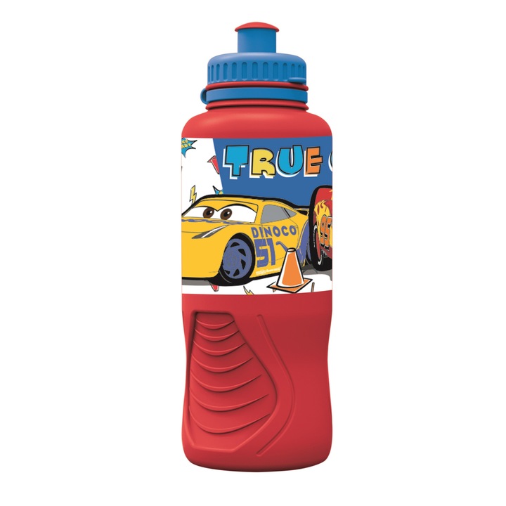 Disney Verdák Lets Race Ergo műanyag sportkulacs 430 ml