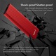 Външен хард диск SSD, TW92, Алуминий, Портативен, USB 3.1, 4TB, Червен