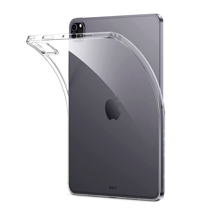 Apple iPad Pro 11 (2022) készülékkel kompatibilis védőtok, FONIX Ultra Slim, UV védelem, Apple Pencilnek szentelt oldalsó rekesz, ütésálló sarkok, megemelt élek, átlátszó