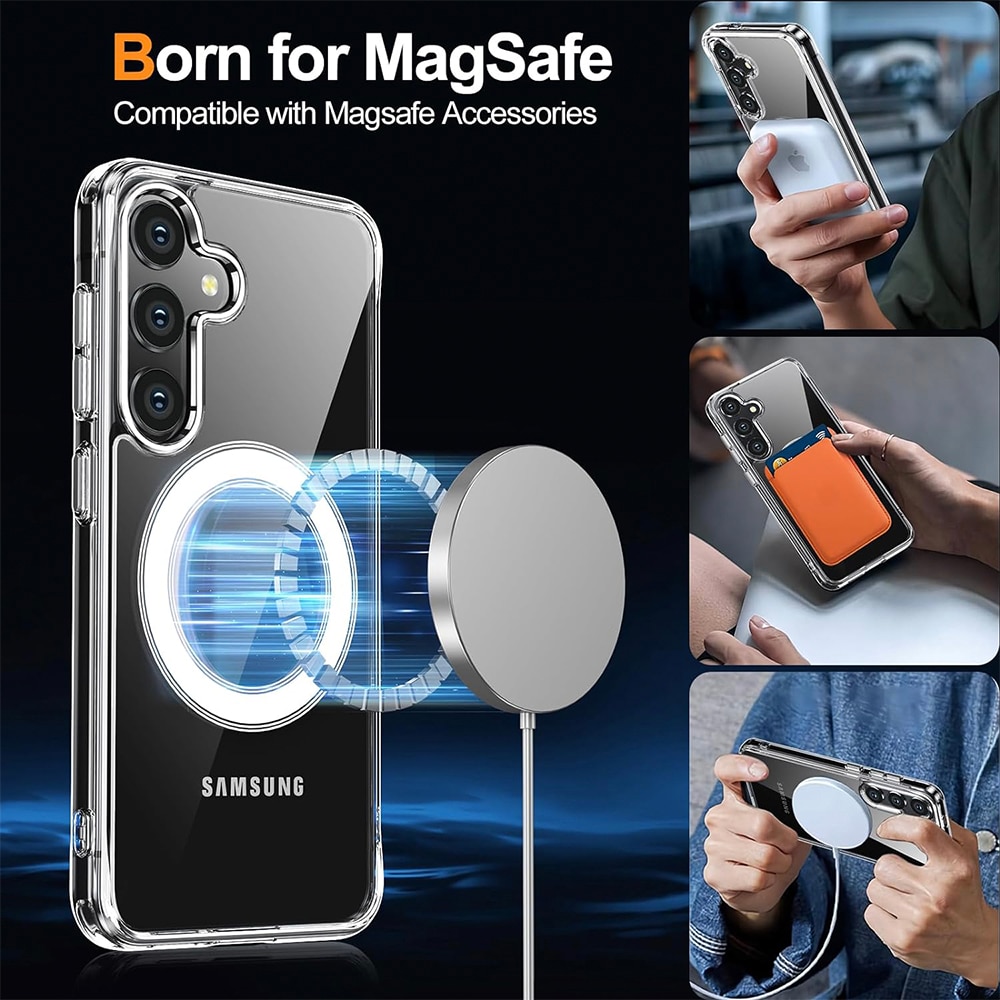 Case for Samsung Galaxy S23 Plus, MagSafe Compatible, Soft Pro, Transparent  de la  cu ✓ Livrare gratuita