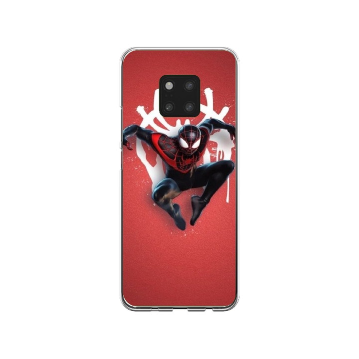 Персонализиран калъф Swim Case за Huawei Mate 20, модел Spiderman #3, многоцветен, S1D1M0169
