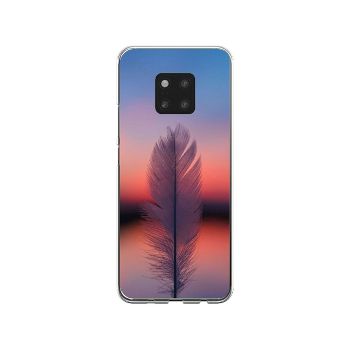 Персонализиран калъф Swim Case за Huawei Mate 20, модел Flake, многоцветен, S1D1M0309