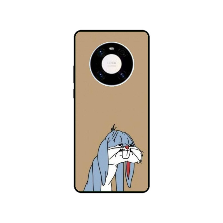 Персонализиран калъф Swim Case за Huawei Mate 40 Pro, модел Tired Bunny, многоцветен, S1D1M0027
