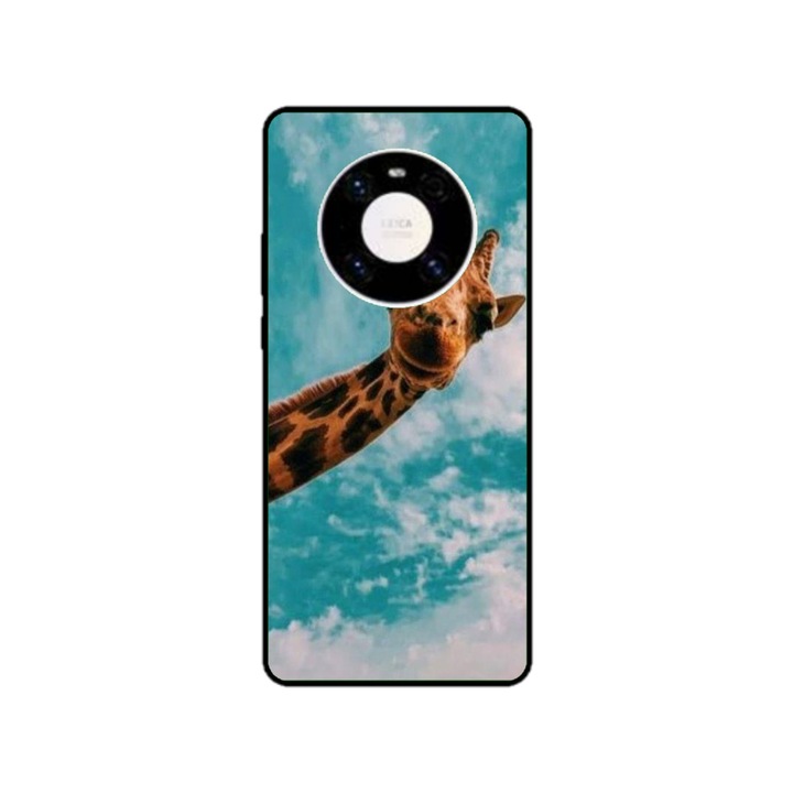Персонализиран калъф Swim Case за Huawei Mate 40 Pro, модел Giraffe #2, многоцветен, S1D1M0096