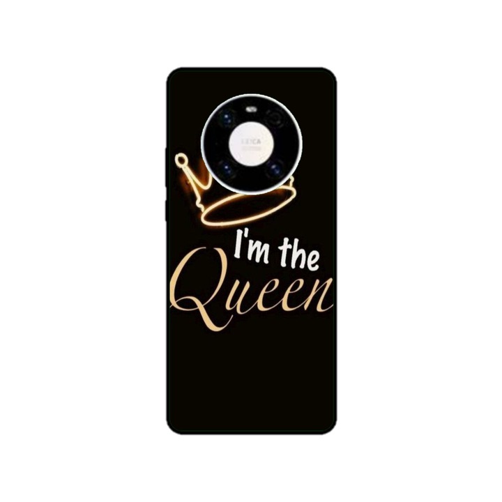 Персонализиран калъф Swim Case за Huawei Mate 40, модел I'm the Queen, многоцветен, S1D1M0101