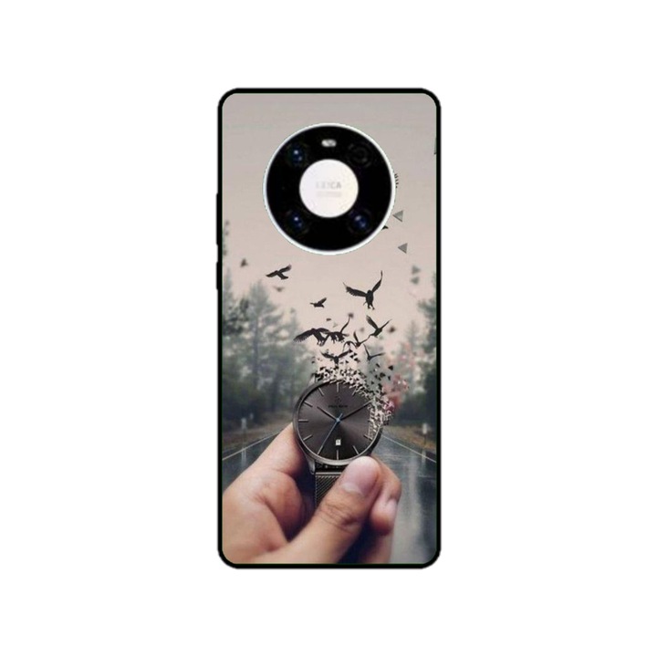 Персонализиран калъф Swim Case за Huawei Mate 40, модел Time Flies #2, многоцветен, S1D1M0365