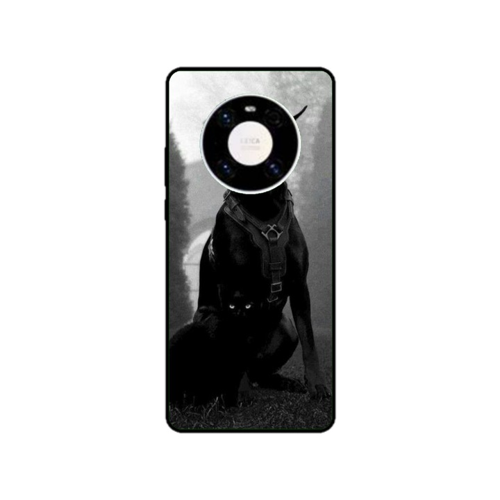Персонализиран калъф Swim Case за Huawei Mate 40, модел Доберман, многоцветен, S1D1M0018