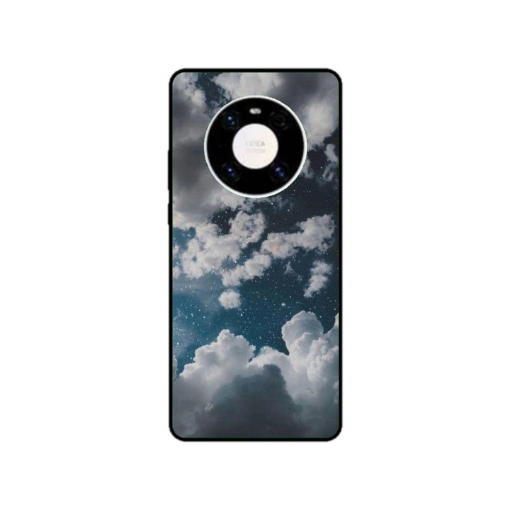 Персонализиран калъф Swim Case за Huawei Mate 40 Pro, модел Blue Sky, многоцветен, S1D1M0023