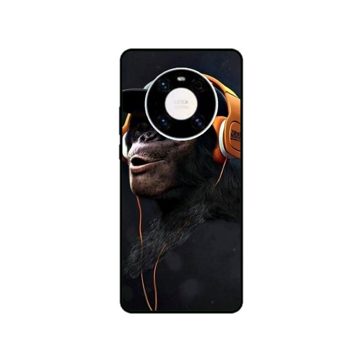 Персонализиран калъф Swim Case за Huawei Mate 40, модел Monkey, многоцветен, S1D1M0319