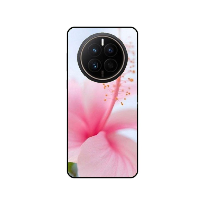 Персонализиран калъф за плуване и силиконов калъф за Huawei Mate 50 Pro, модел Flowers #9, многоцветен, S1D1M0142