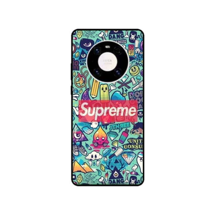 Персонализиран калъф Swim Case за Huawei Mate 40, модел Supreme, многоцветен, S1D1M0360