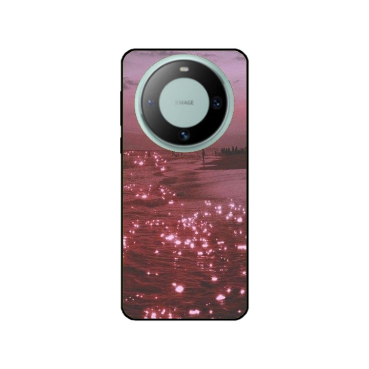 Персонализиран калъф за плуване и силиконов калъф за Huawei Mate 60 Pro, модел Pink Sky, многоцветен, S1D1M0129