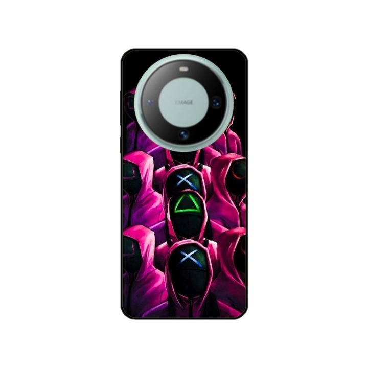 Персонализиран калъф за плуване и силиконов калъф за Huawei Mate 60 Pro, модел Squid Game #8, многоцветен, S1D1M0180