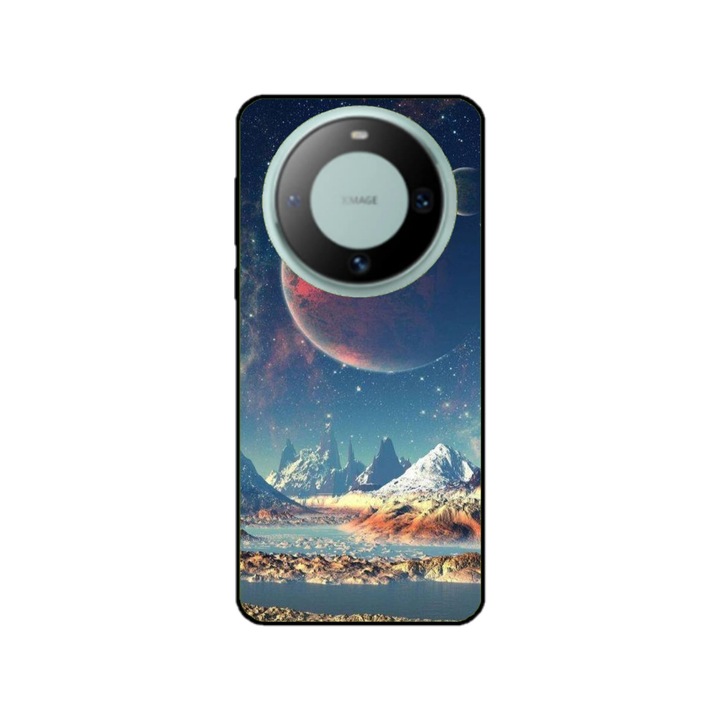 Персонализиран калъф Swim Case за Huawei Mate 60 Pro, модел Alien Planet, многоцветен, S1D1M0264