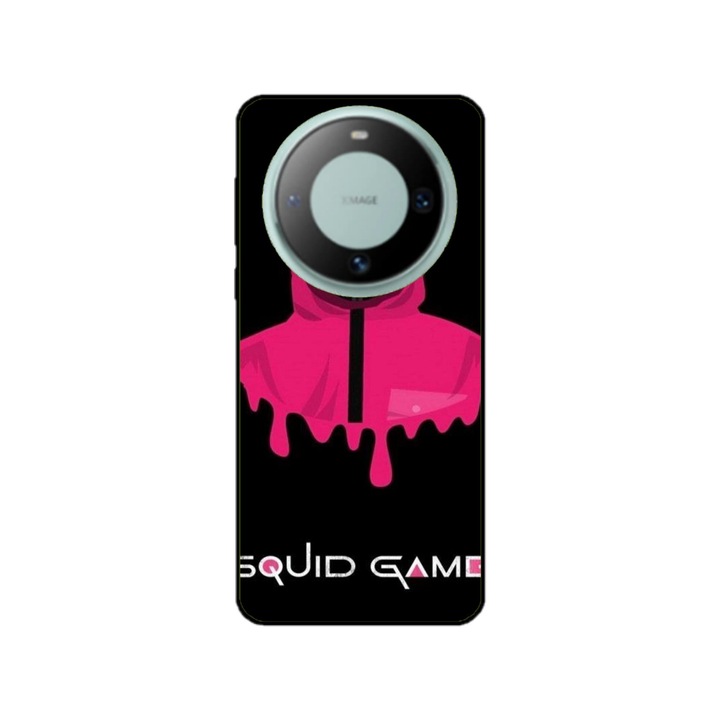 Персонализиран калъф за плуване и силиконов калъф за Huawei Mate 60 Pro, модел Squid Game #7, многоцветен, S1D1M0179