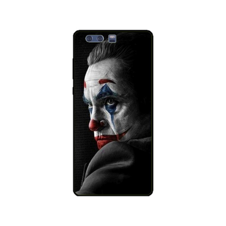 Husa personalizata HQPrint si Folie de Silicon pentru Huawei P10, model Joker #3, multicolor, S1D1M0109