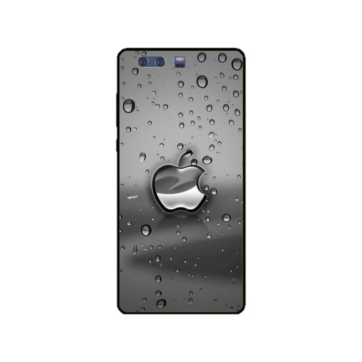 Персонализиран калъф за плуване за Huawei P10 Plus, Rainy модел с лого на Apple, многоцветен, S1D1M0148