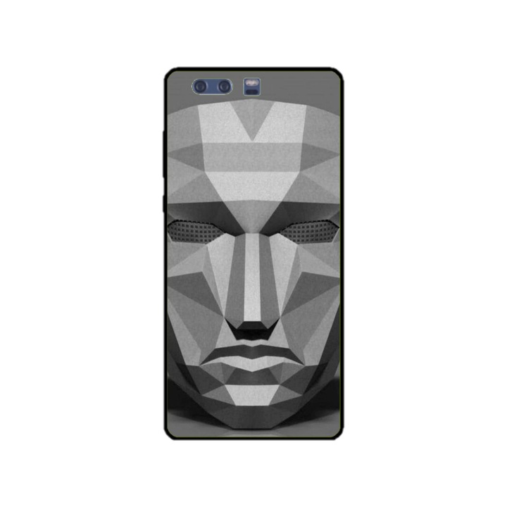 Husa personalizata HQPrint si Folie de Silicon pentru Huawei P10 Plus, model Squid Game #13, multicolor, S1D1M0185