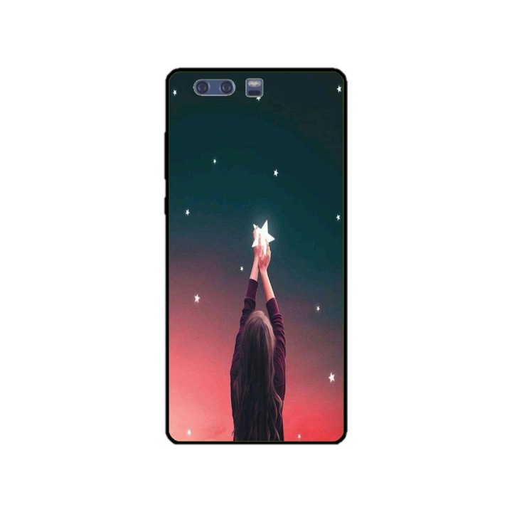 Husa personalizata HQPrint pentru Huawei P10, model Star stealing, multicolor, S1D1M0292