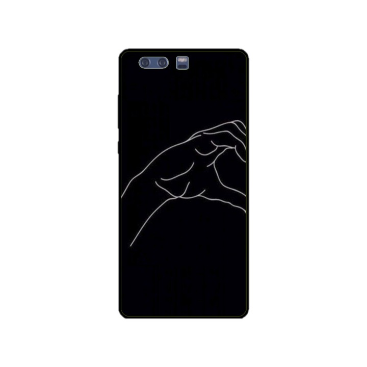 Husa personalizata HQPrint si Folie de Silicon pentru Huawei P10, model Forever and Always #1, multicolor, S1D1M0094