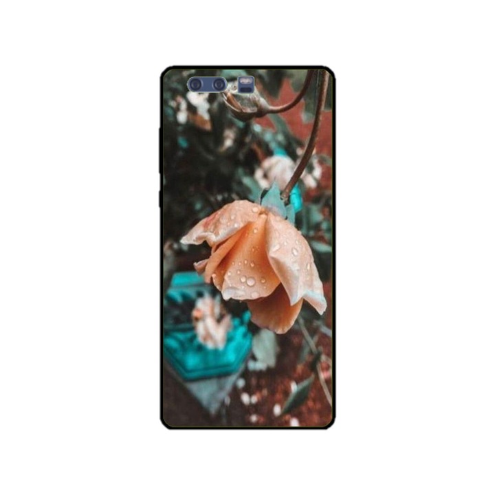 Персонализиран калъф за плуване за Huawei P10 Plus, модел Flowers #10, многоцветен, S1D1M0149