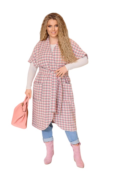 Елек от туид с колан Twiggy Shop YR2427