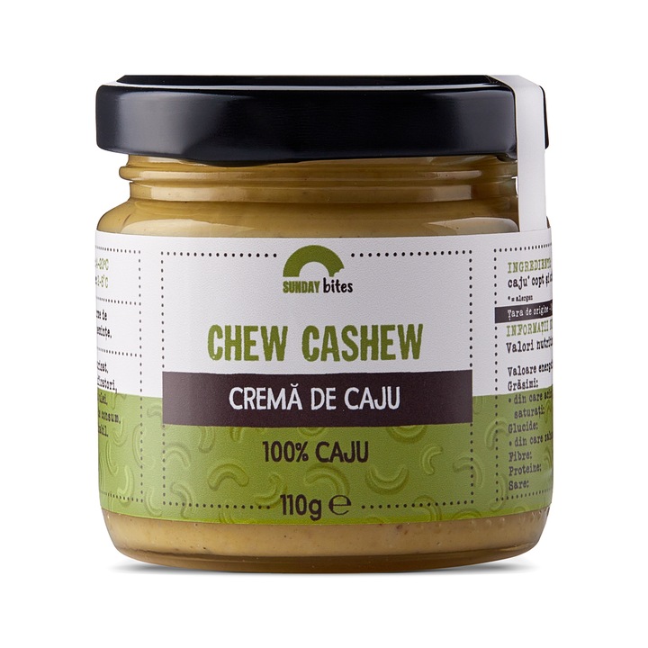 Crema de caju tartinabila, Chew Cashew, 110g