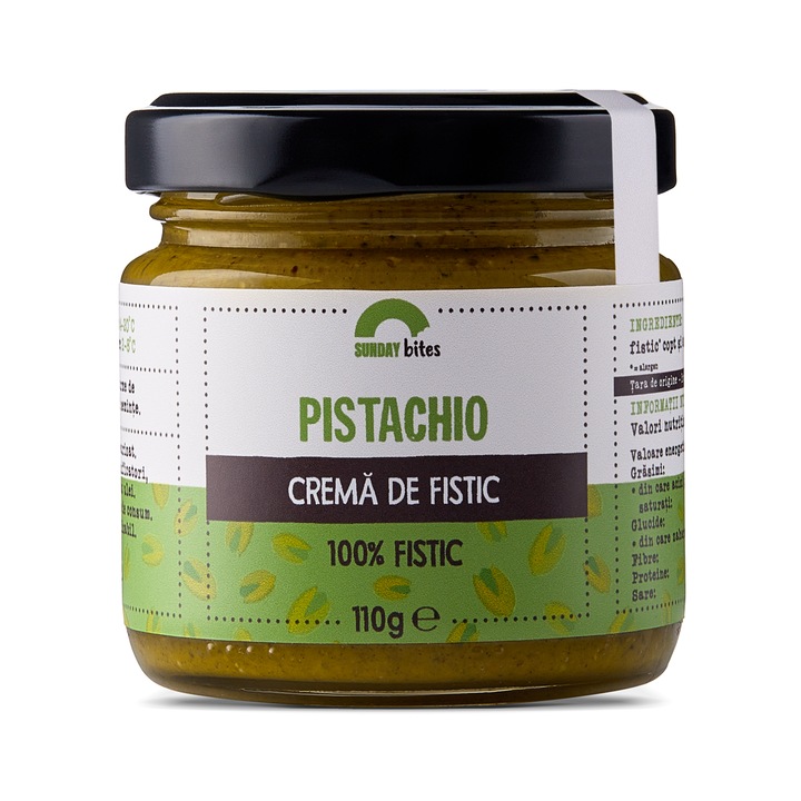 Crema tartinabila de fistic, Pistachio, 110g