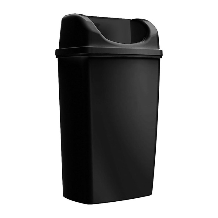Rulopak kéztörlőkosár, 50 l, fekete