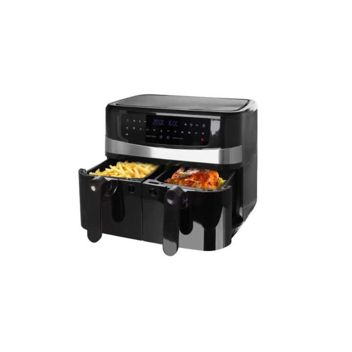 Emerio Heißluftfritteuse, Smart Fryer, 3,6+3,6L, Cool touch (AF-130376.1) (AF-130376.1)