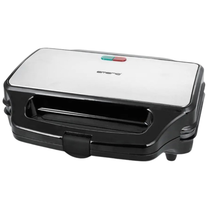 Masina de sandwich, Emerio, Aluminiu, Argintiu