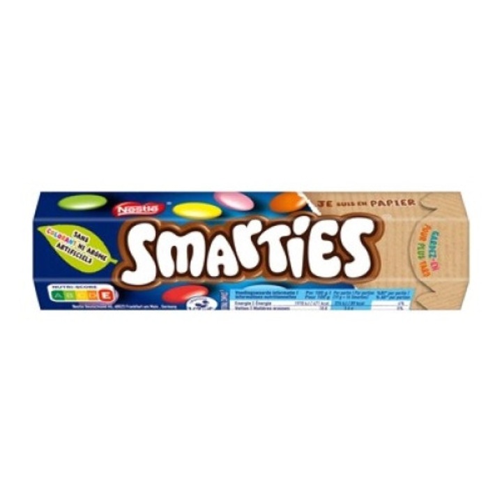 Bomboane de ciocolata cu lapte Smarties, Nestle, 38 g