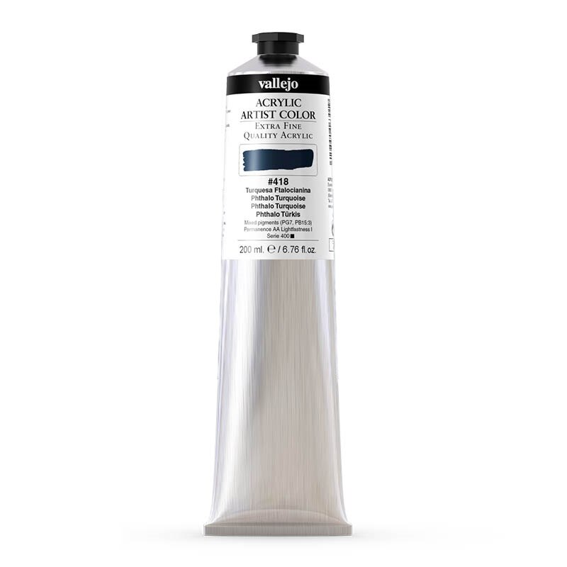 Daler Rowney Système 3 Peinture Acrylique Originale 500ml Phthalo