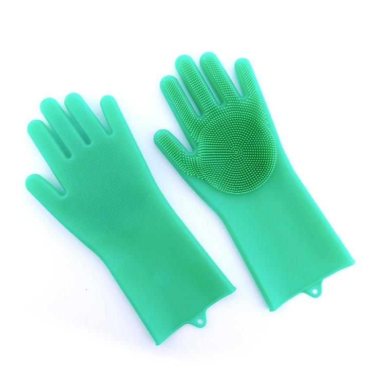 Set manusi multifunctionale pentru menaj, InnovaGoods, marime universala, silicon