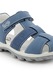 Primigi, Sandale de piele ecologica cu velcro, Albastru prafuit, 33 EU