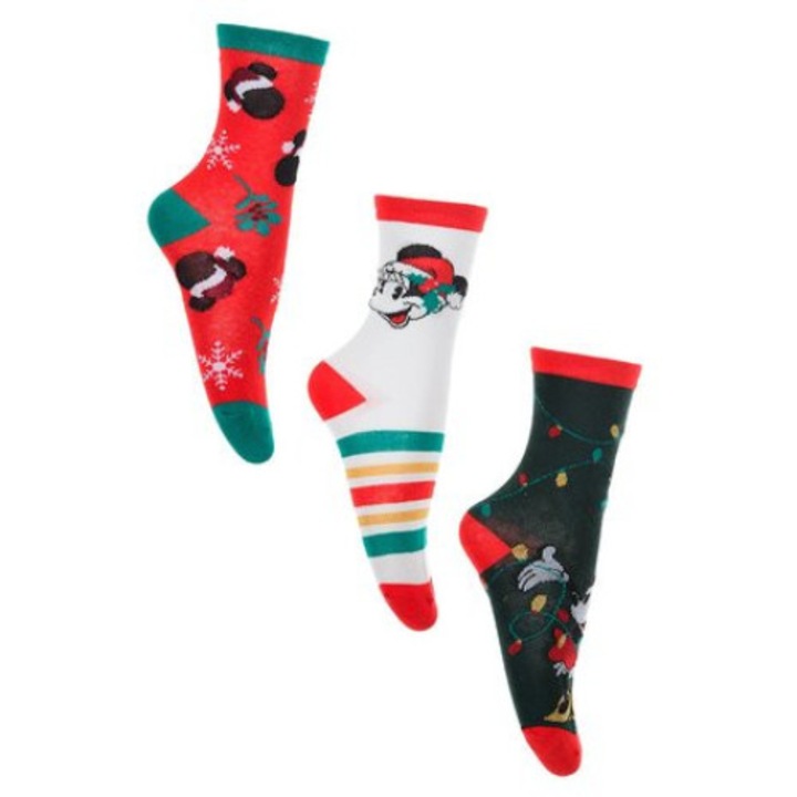 Коледни дамски чорапи Disney Minnie 39/41