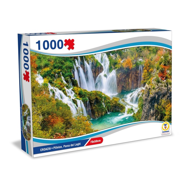 Puzzle Plitvicei-tavak Horvátország 1000 db 70X50 cm
